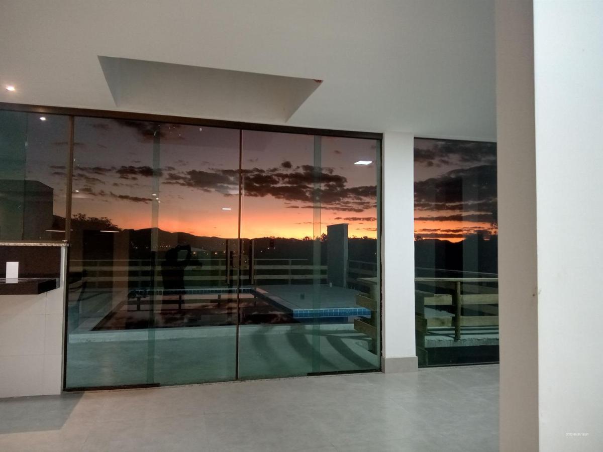 Recanto Brenda - Casa Luxo Capitolio Com Vista Pro Lago, Escarpas E Morrochapeu Exteriér fotografie