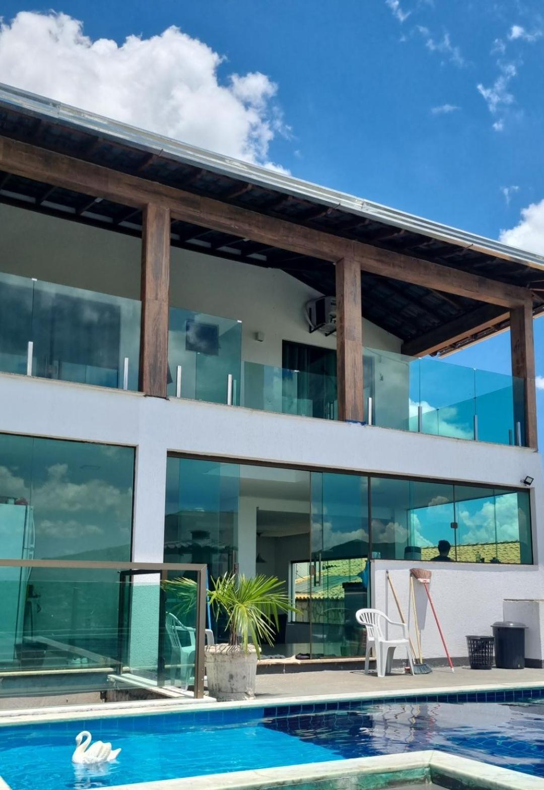 Recanto Brenda - Casa Luxo Capitolio Com Vista Pro Lago, Escarpas E Morrochapeu Exteriér fotografie